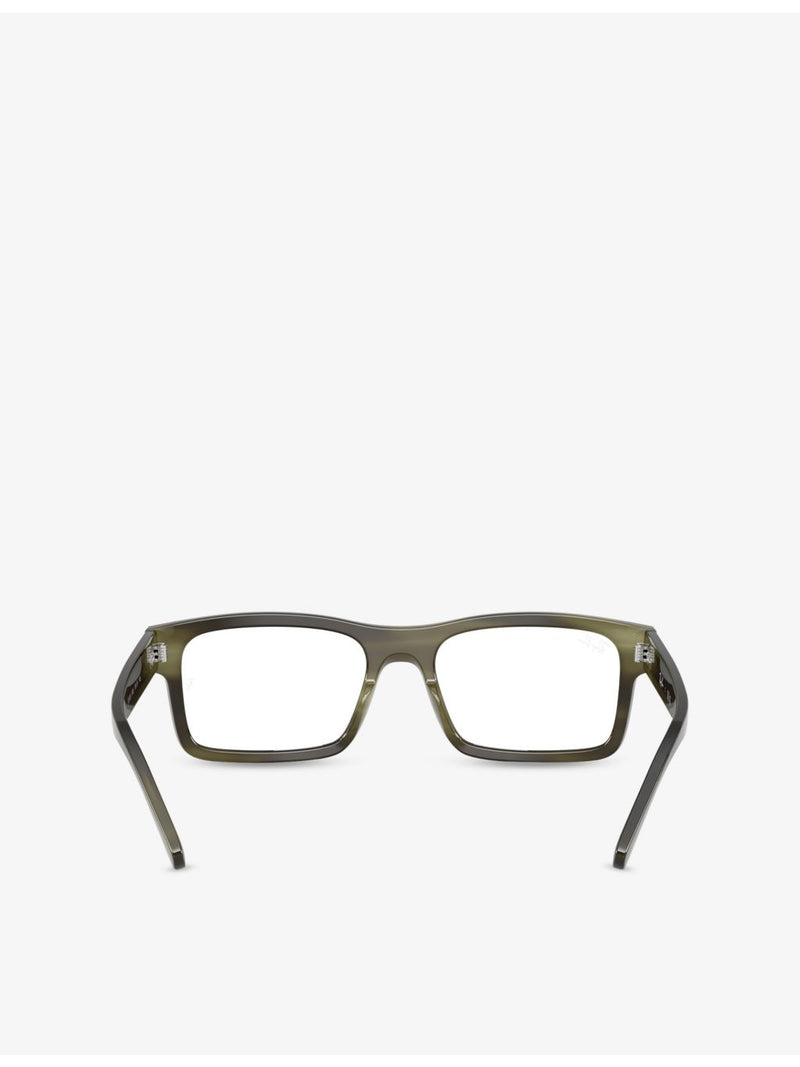 Ray-Ban RX5435 rectangle acetate optical glasses, imported from the UK