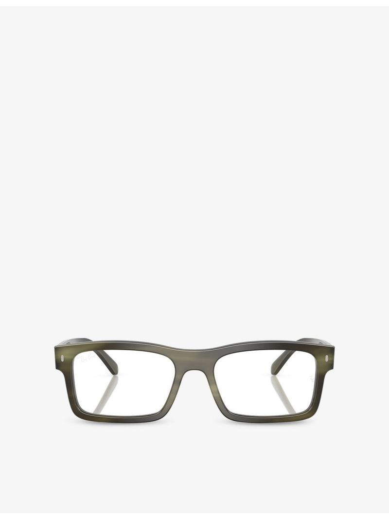 Ray-Ban RX5435 rectangle acetate optical glasses, imported from the UK