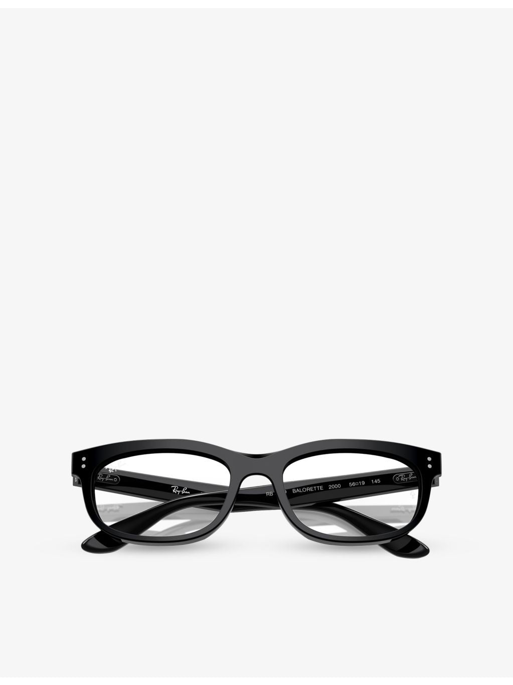 Ray-Ban RX5489 Balorette rectangle acetate optical glasses, imported from the UK