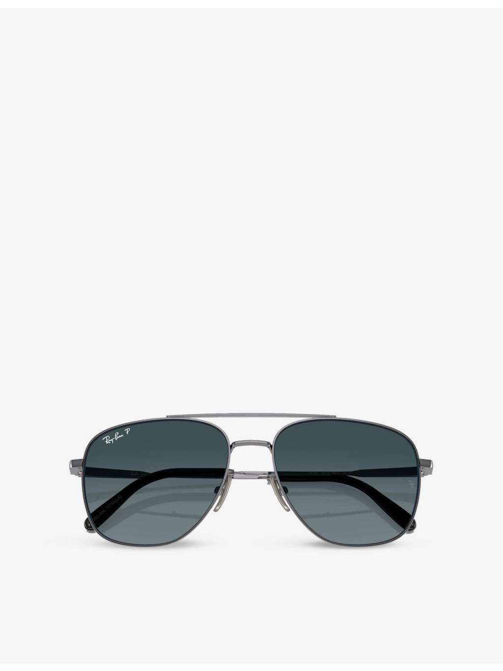 Ray-Ban RB8097 square titanium sunglasses - British product