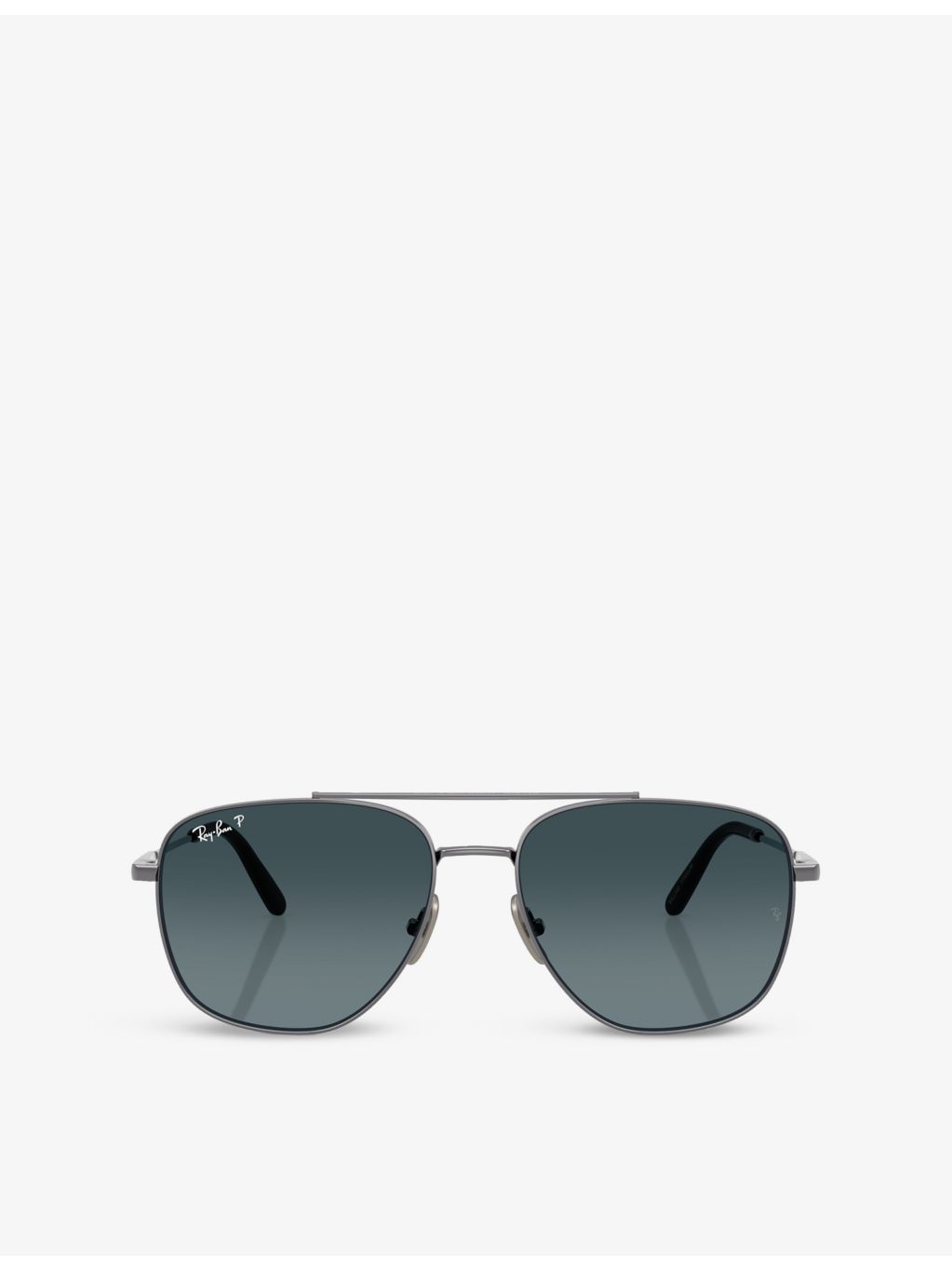Ray-Ban RB8097 square titanium sunglasses - British product