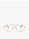 Ray-Ban RX8797 titanium rectangle sunglasses, UK version