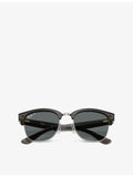 Ray-Ban Clubmaster Reverse square-frame acetate sunglasses, UK version