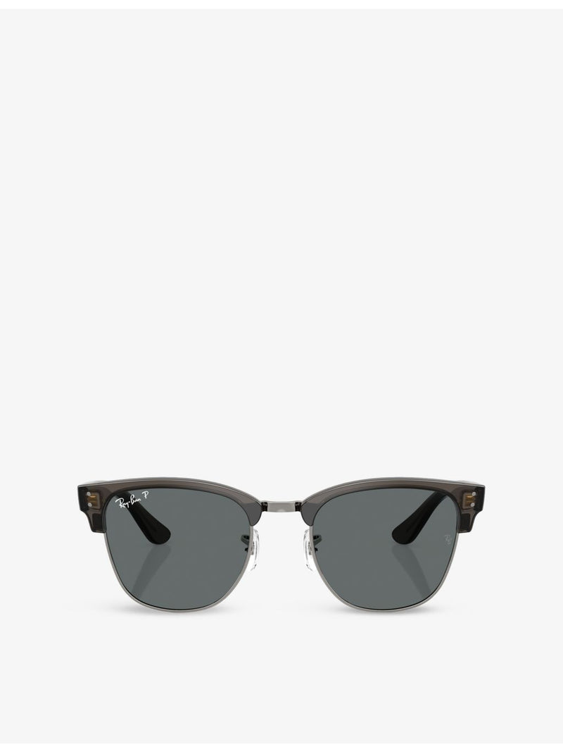 Ray-Ban Clubmaster Reverse square-frame acetate sunglasses, UK version