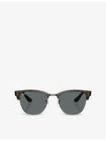 Ray-Ban Clubmaster Reverse square-frame acetate sunglasses, UK version