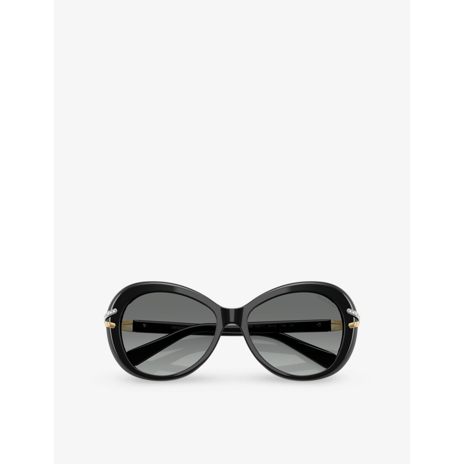 Swarovski SK6026 butterfly crystal-pave acetate sunglasses - British product