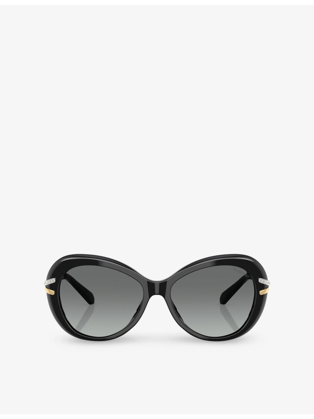 Swarovski SK6026 butterfly crystal-pave acetate sunglasses - British product
