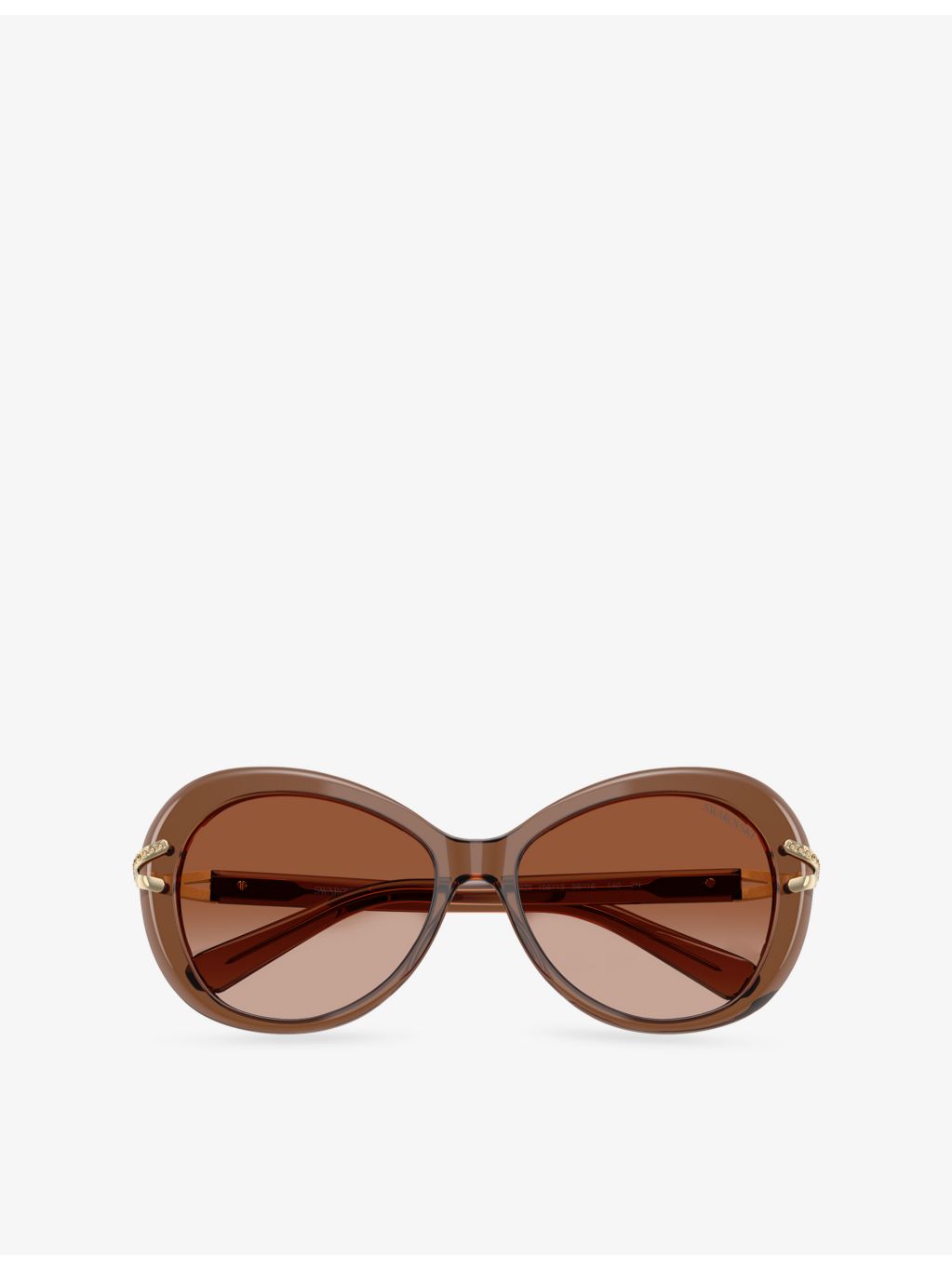 Swarovski SK6026 butterfly crystal-pave acetate sunglasses - British product