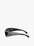 Swarovski SK6027 crystal-embellished acetate sunglasses, UK version
