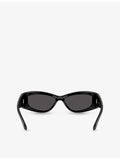 Swarovski SK6027 crystal-embellished acetate sunglasses, UK version
