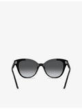 Swarovski SK6031 butterfly sunglasses with gradient lenses, imported from the UK