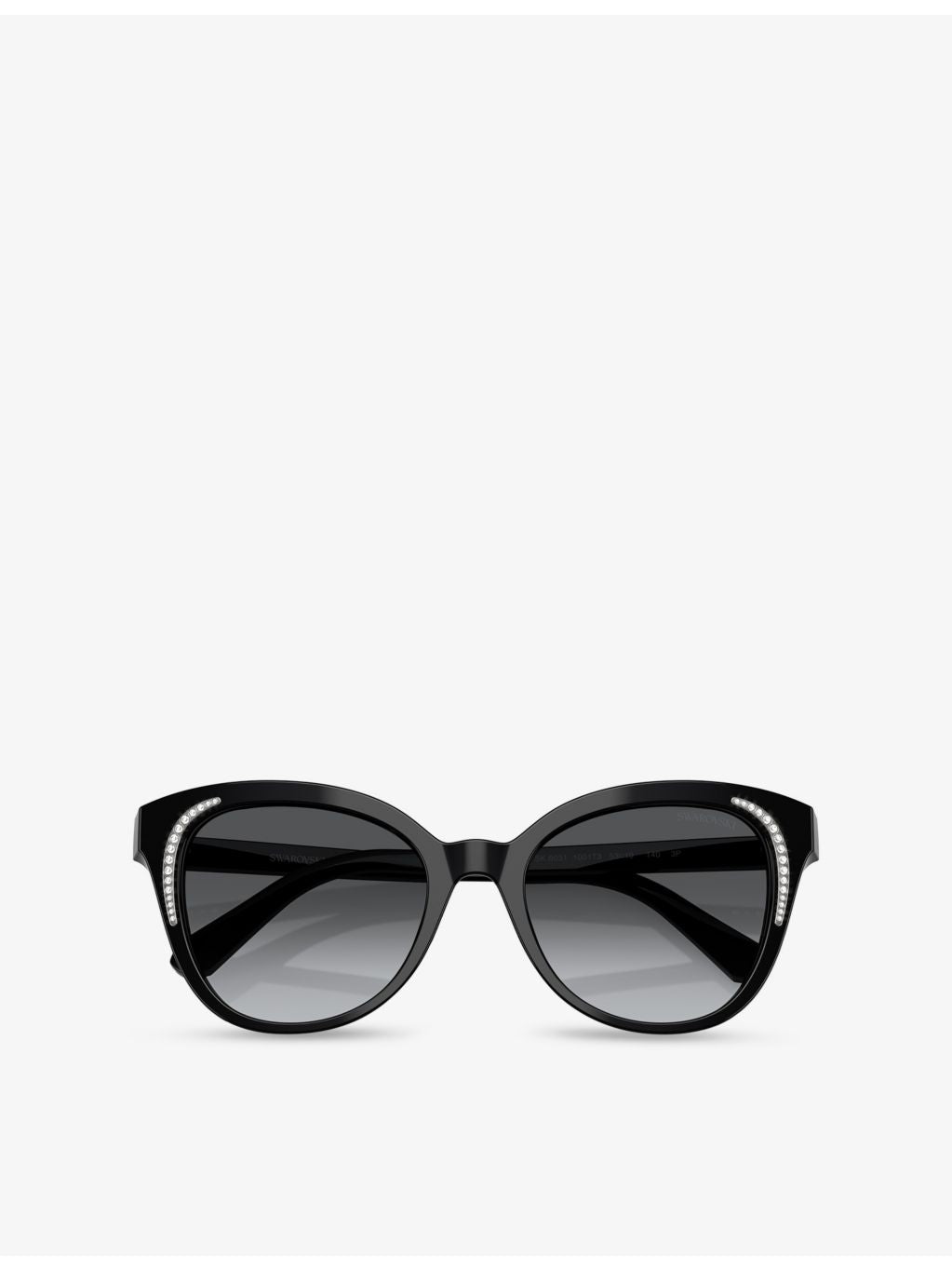Swarovski SK6031 butterfly sunglasses with gradient lenses, imported from the UK