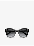 Swarovski SK6031 butterfly sunglasses with gradient lenses, imported from the UK