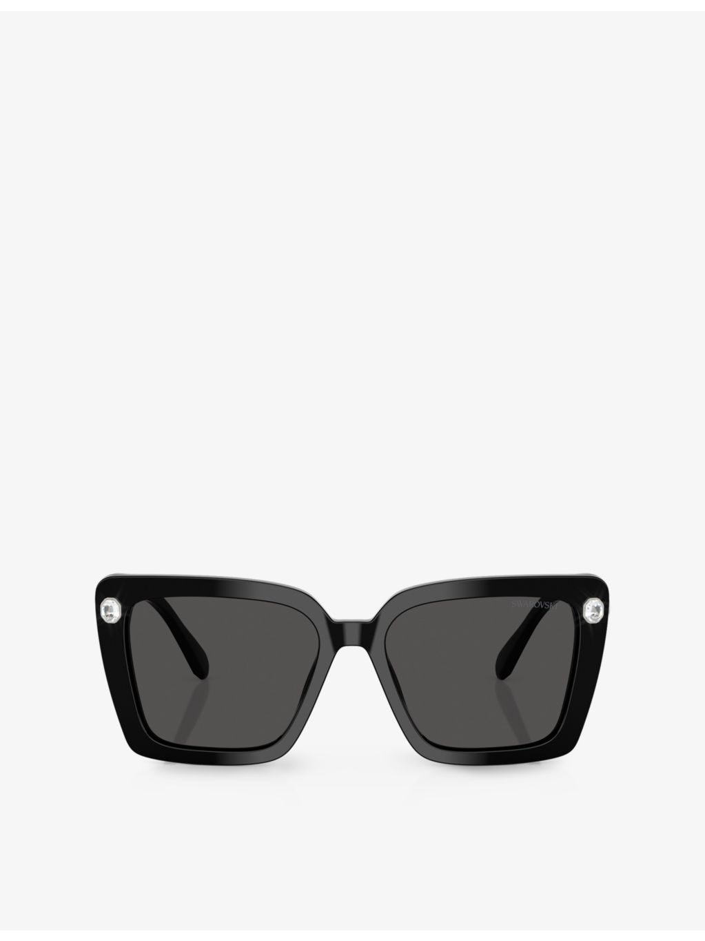Square acetate Swarovski crystal sunglasses SK6032 (British brand)