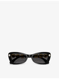 Swarovski SK6033 irregular-frame acetate sunglasses, UK version