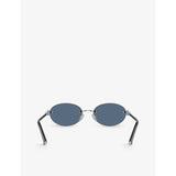 Tiffany & Co metal sunglasses TF3104D oval frame - British product