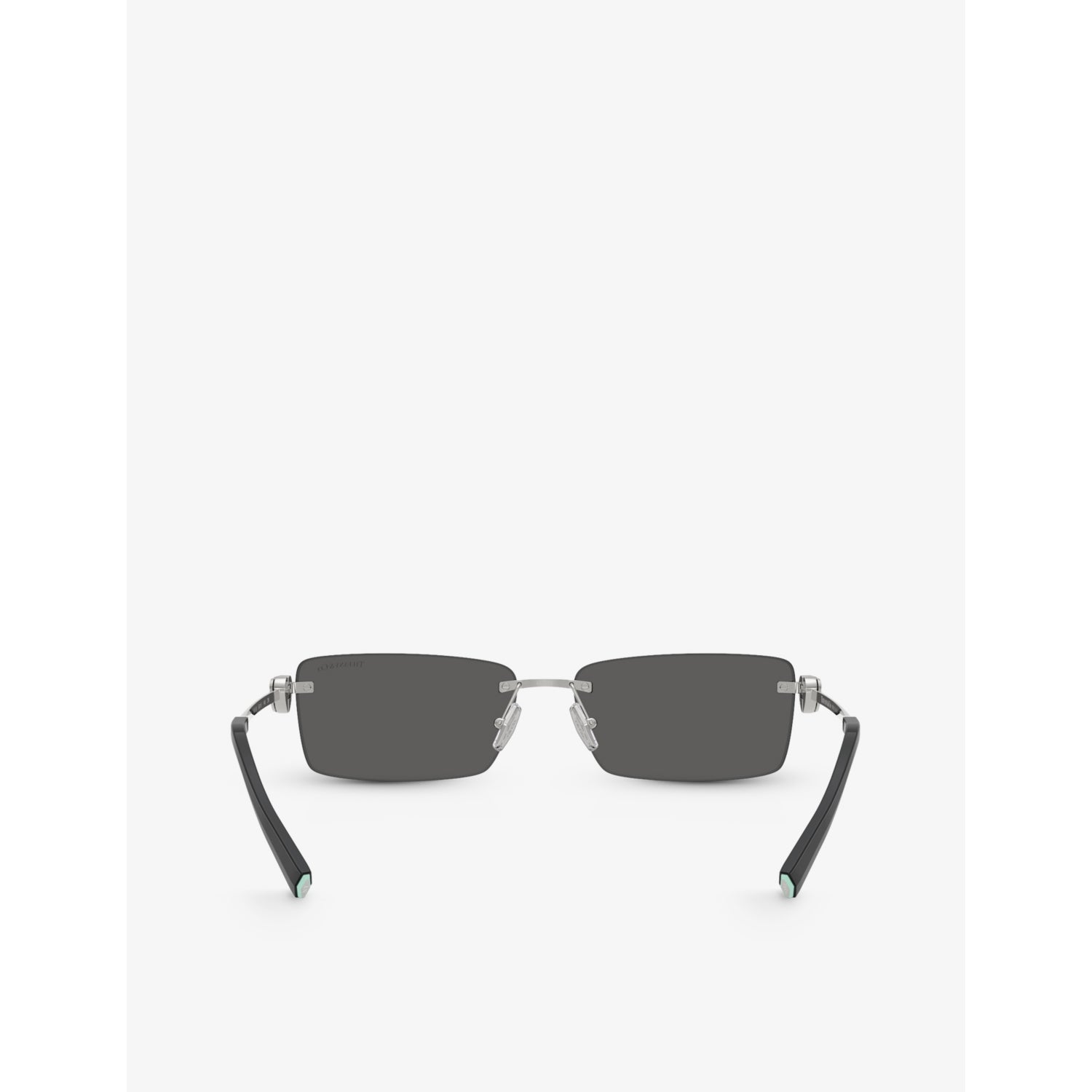 Tiffany & Co TF3108B metal rectangle sunglasses (British brand)