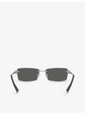 Tiffany & Co TF3108B metal rectangle sunglasses (British brand)