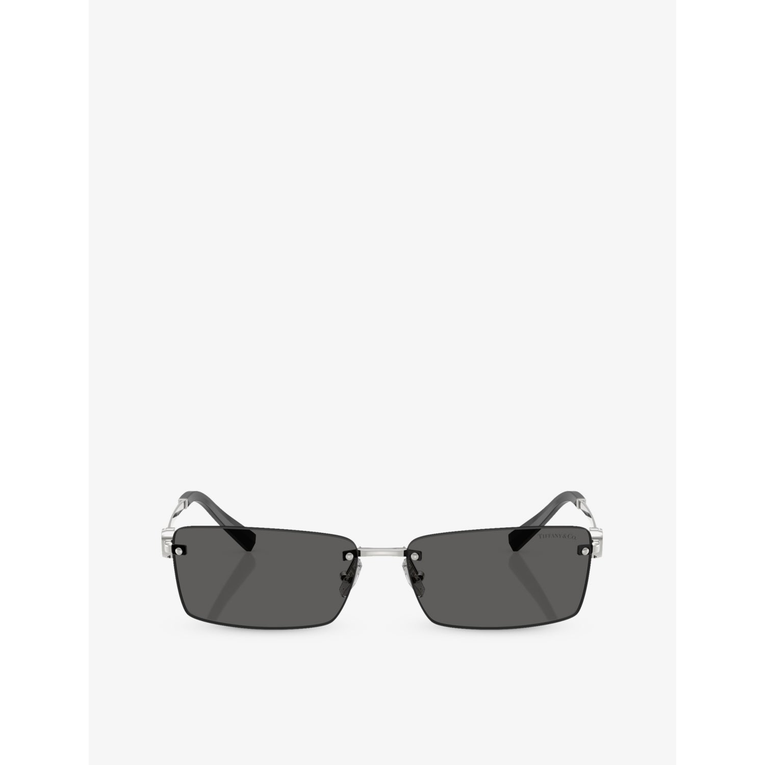 Tiffany & Co TF3108B metal rectangle sunglasses (British brand)