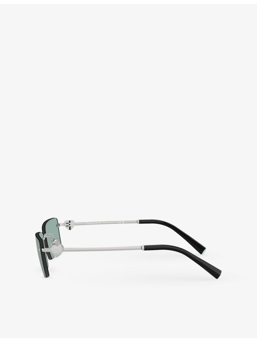 Tiffany & Co rectangle-frame metal sunglasses TF3108B (British brand)