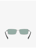 Tiffany & Co rectangle-frame metal sunglasses TF3108B (British brand)