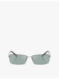 Tiffany & Co rectangle-frame metal sunglasses TF3108B (British brand)