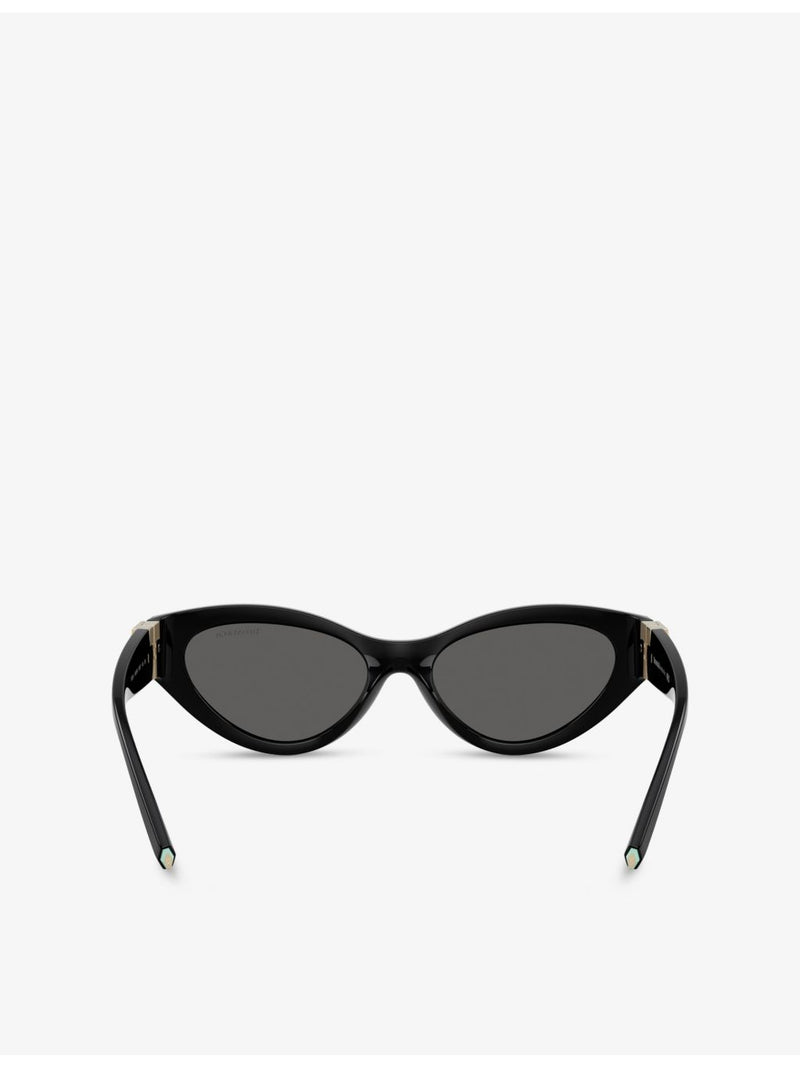 Tiffany & Co TF4225U oval-frame acetate sunglasses (British brand)
