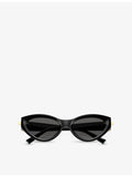 Tiffany & Co TF4225U oval-frame acetate sunglasses (British brand)