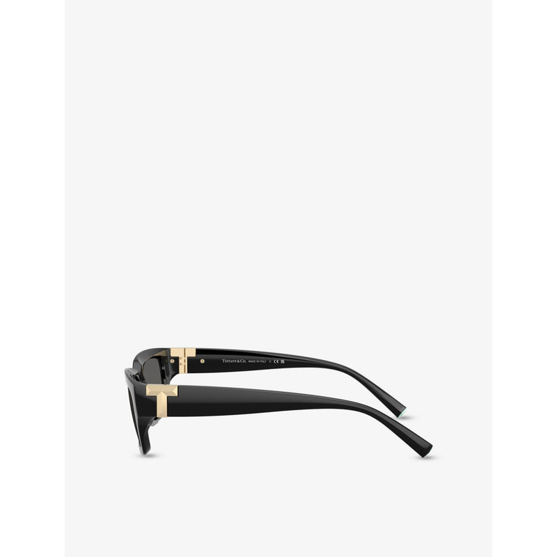 Tiffany & Co rectangle-frame acetate sunglasses TF4226U (British brand)
