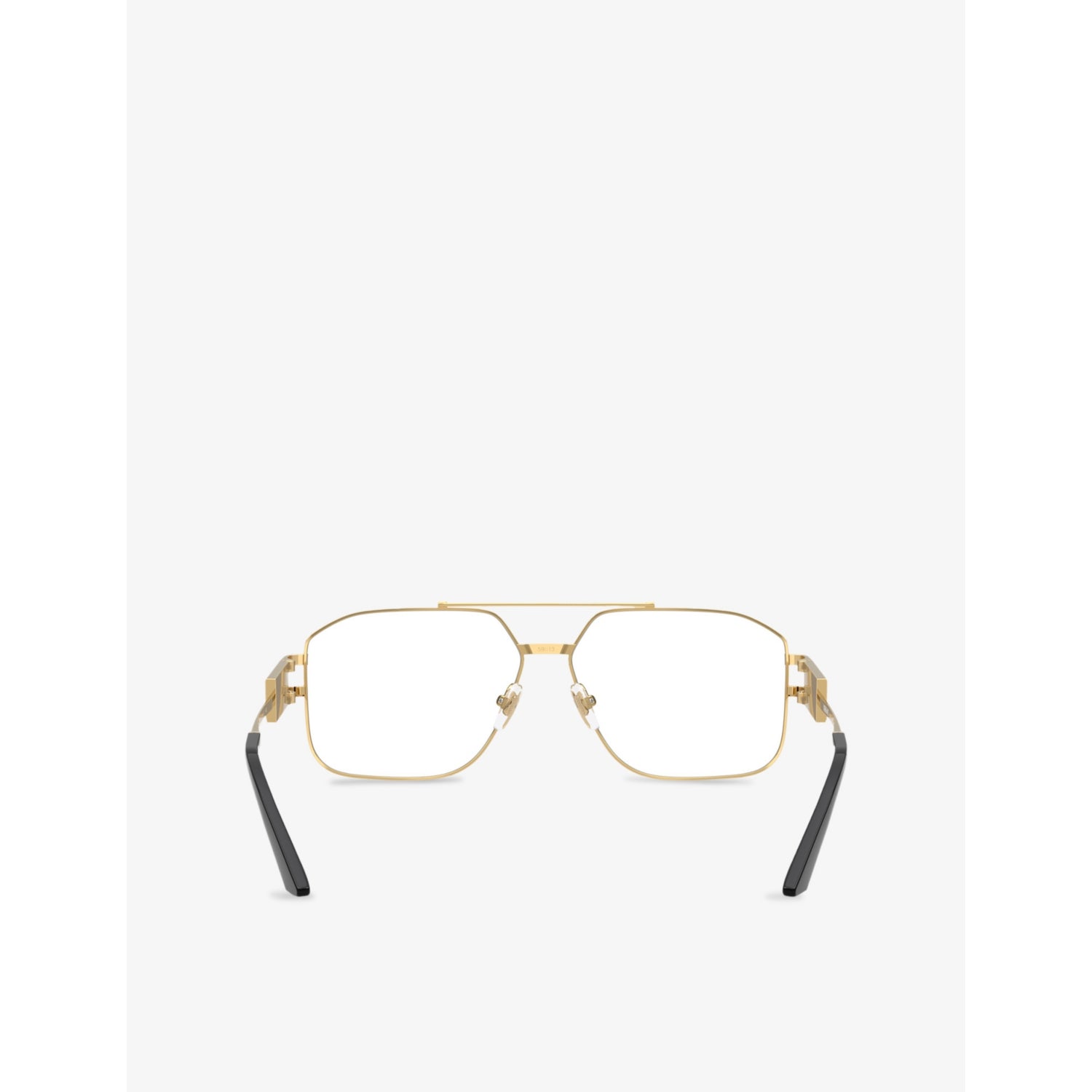 Versace VE1302 irregular-frame metal optical glasses, imported from the UK