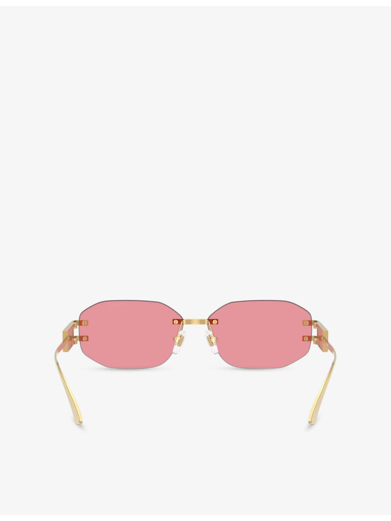 Versace VE2274 irregular-frame metal sunglasses (British brand)