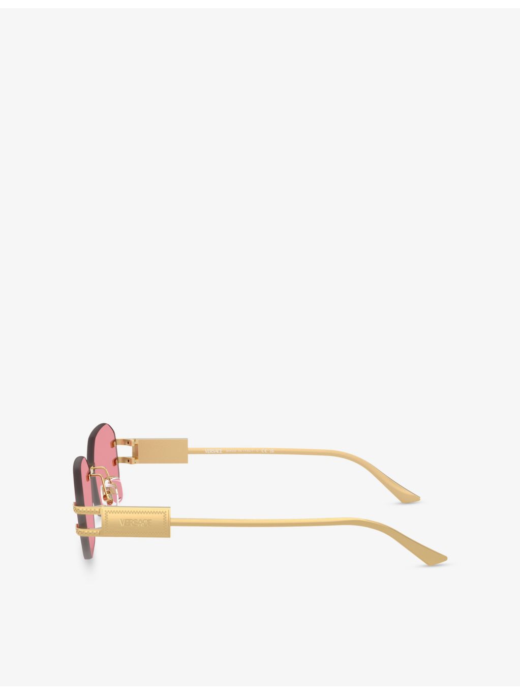 Versace VE2274 irregular-frame metal sunglasses (British brand)