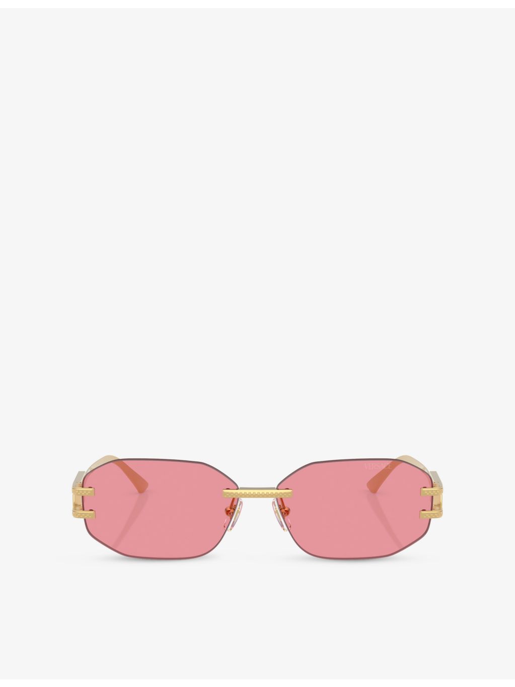 Versace VE2274 irregular-frame metal sunglasses (British brand)