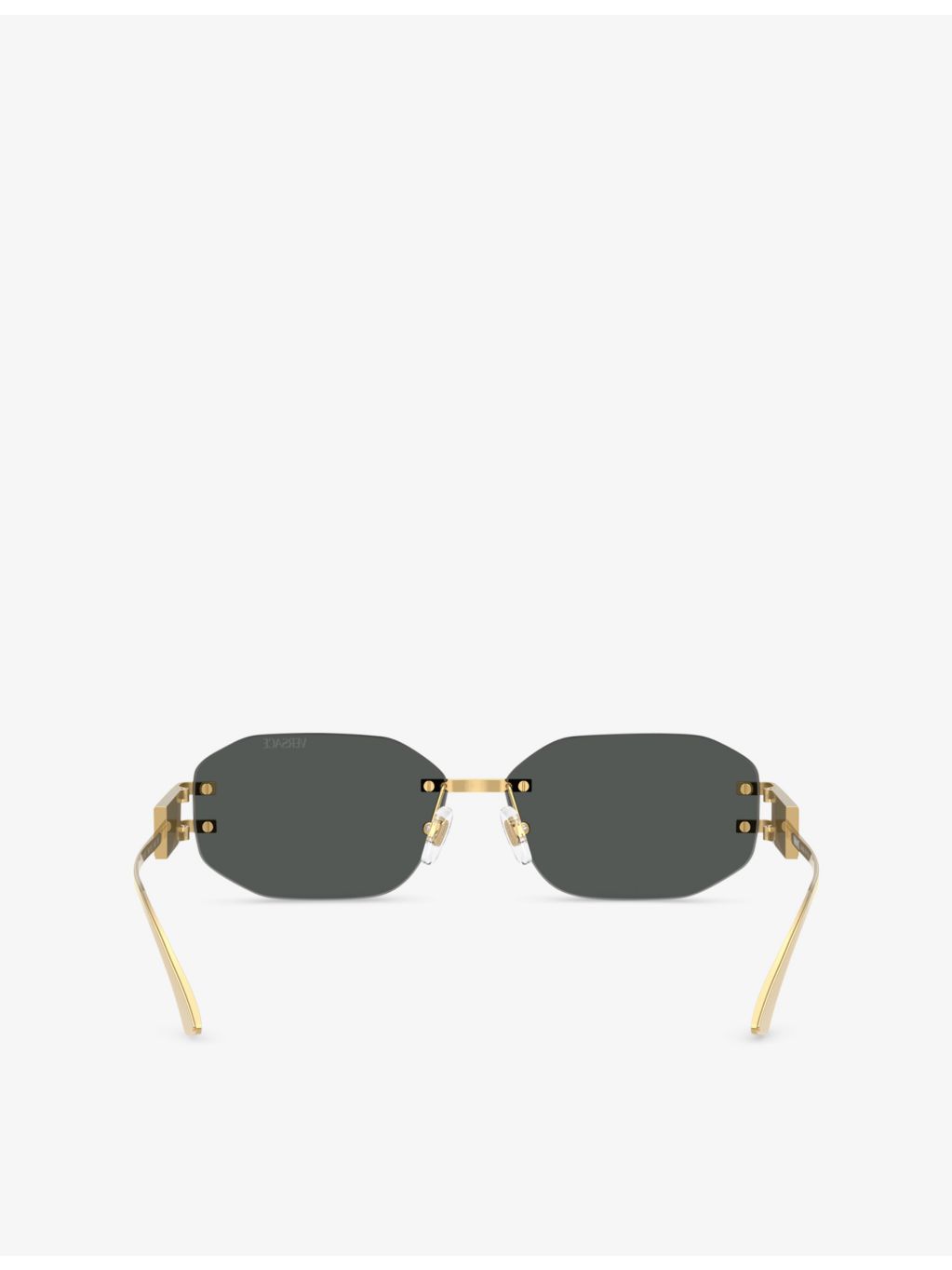Versace VE2274 irregular-frame metal sunglasses (British brand)