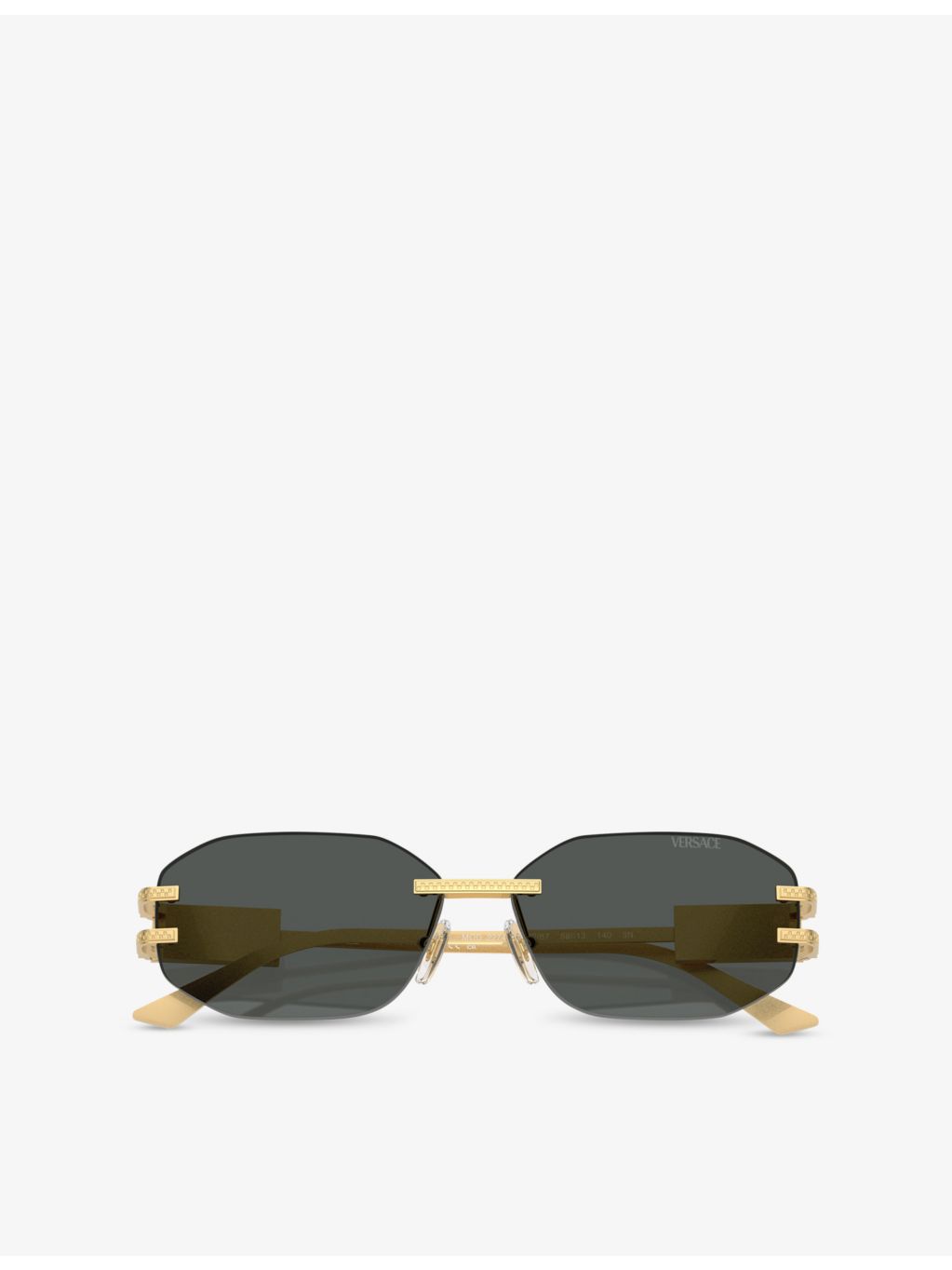 Versace VE2274 irregular-frame metal sunglasses (British brand)
