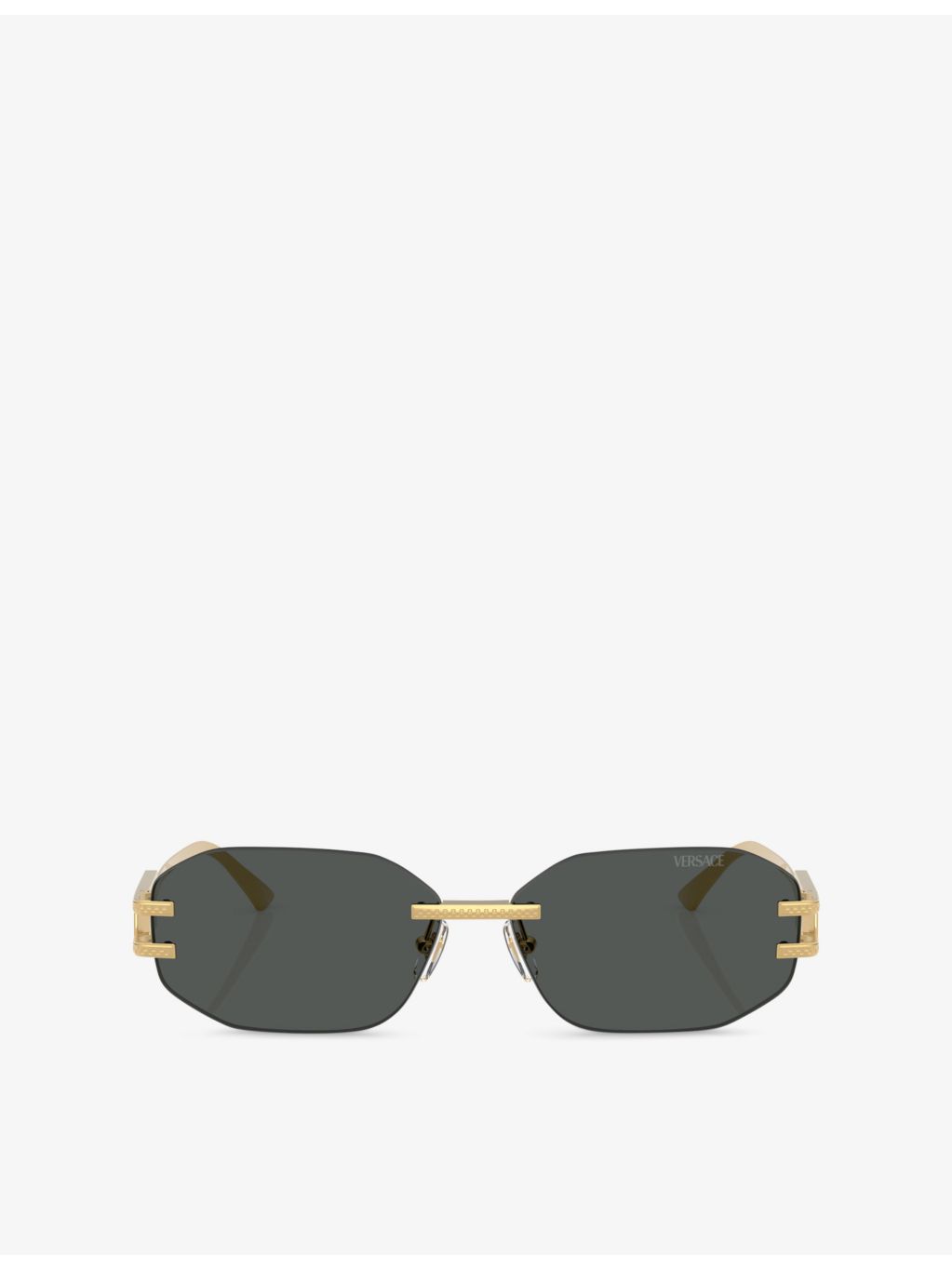 Versace VE2274 irregular-frame metal sunglasses (British brand)