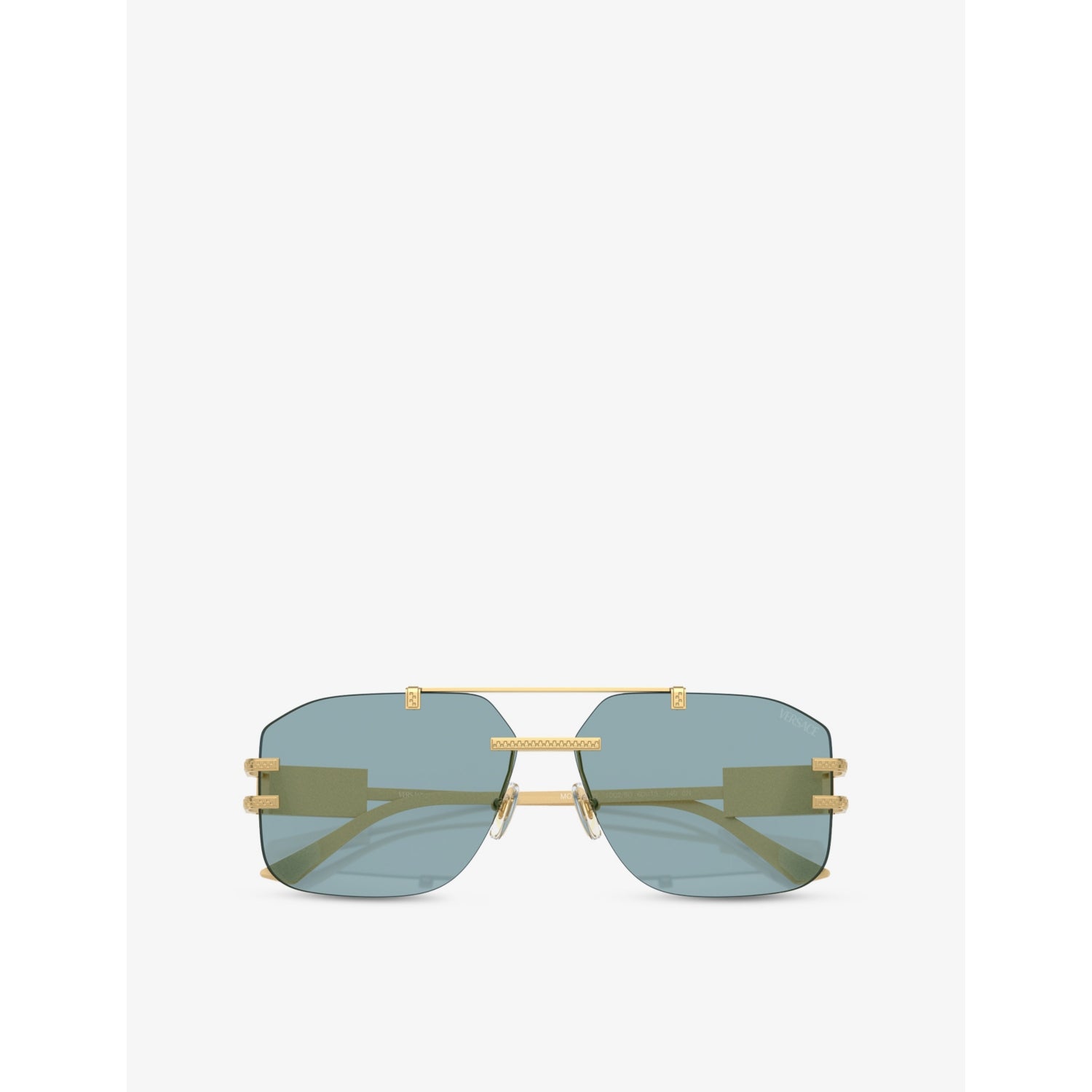Versace VE2275 irregular-frame metal sunglasses (British brand)