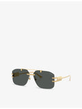 Versace VE2275 irregular-frame metal sunglasses (British brand)