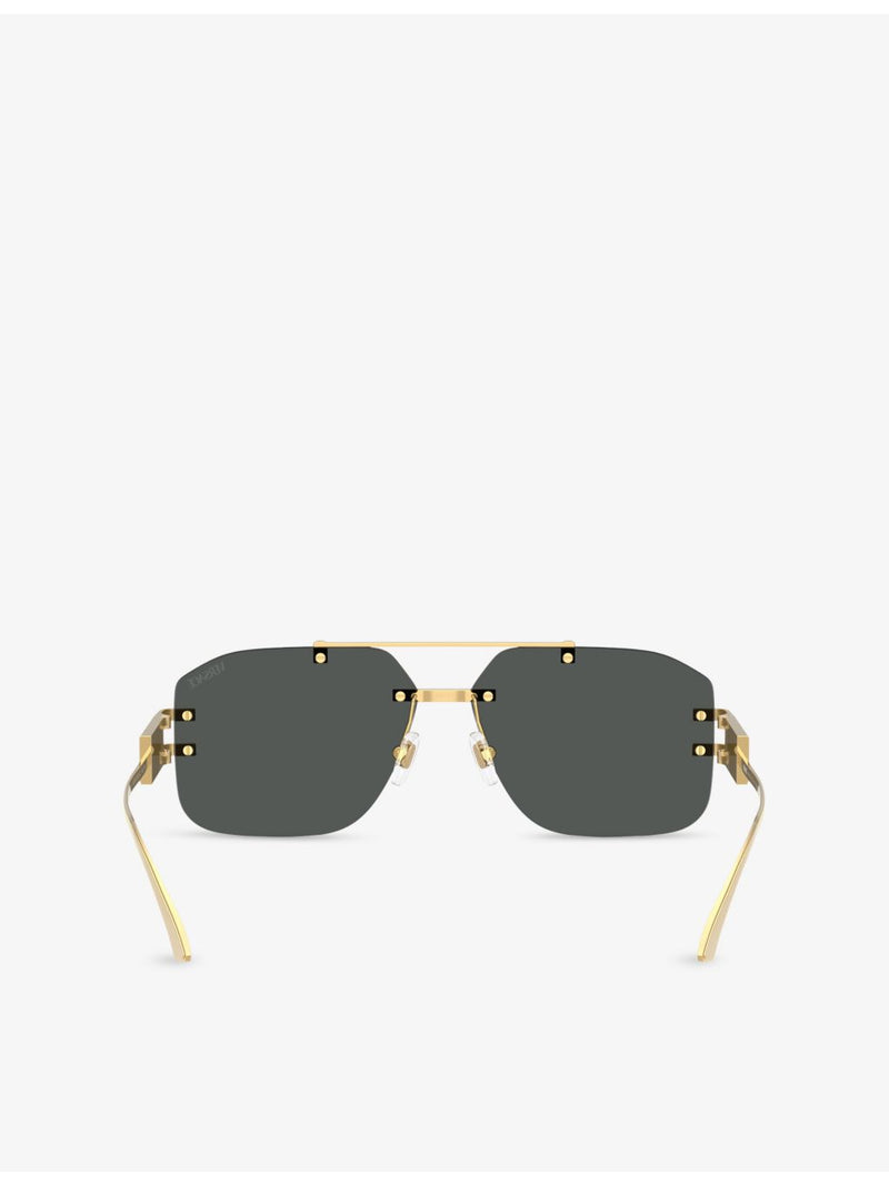 Versace VE2275 irregular-frame metal sunglasses (British brand)