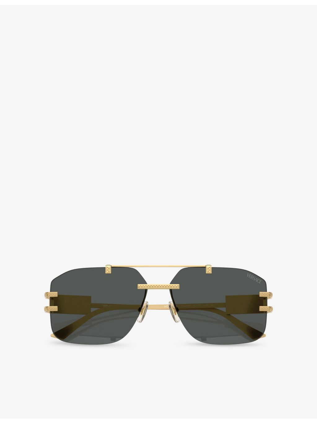Versace VE2275 irregular-frame metal sunglasses (British brand)