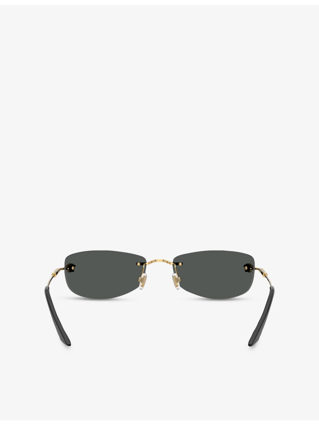 Versace VE2279 metal sunglasses with rectangle frame, UK version