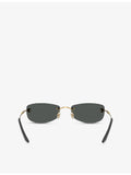 Versace VE2279 metal sunglasses with rectangle frame, UK version