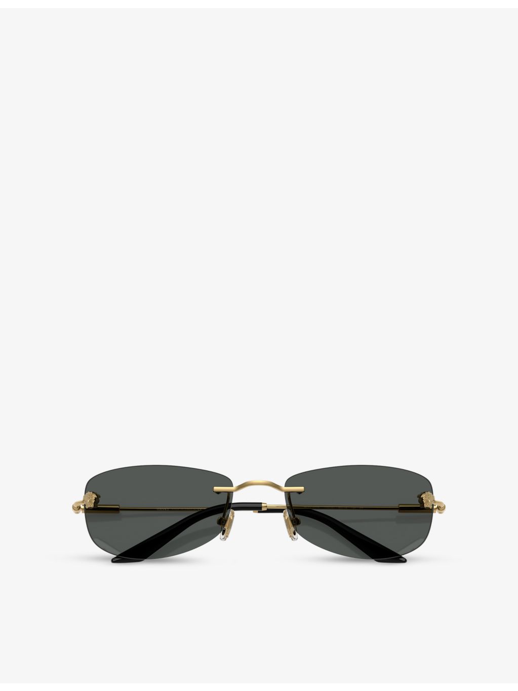 Versace VE2279 metal sunglasses with rectangle frame, UK version