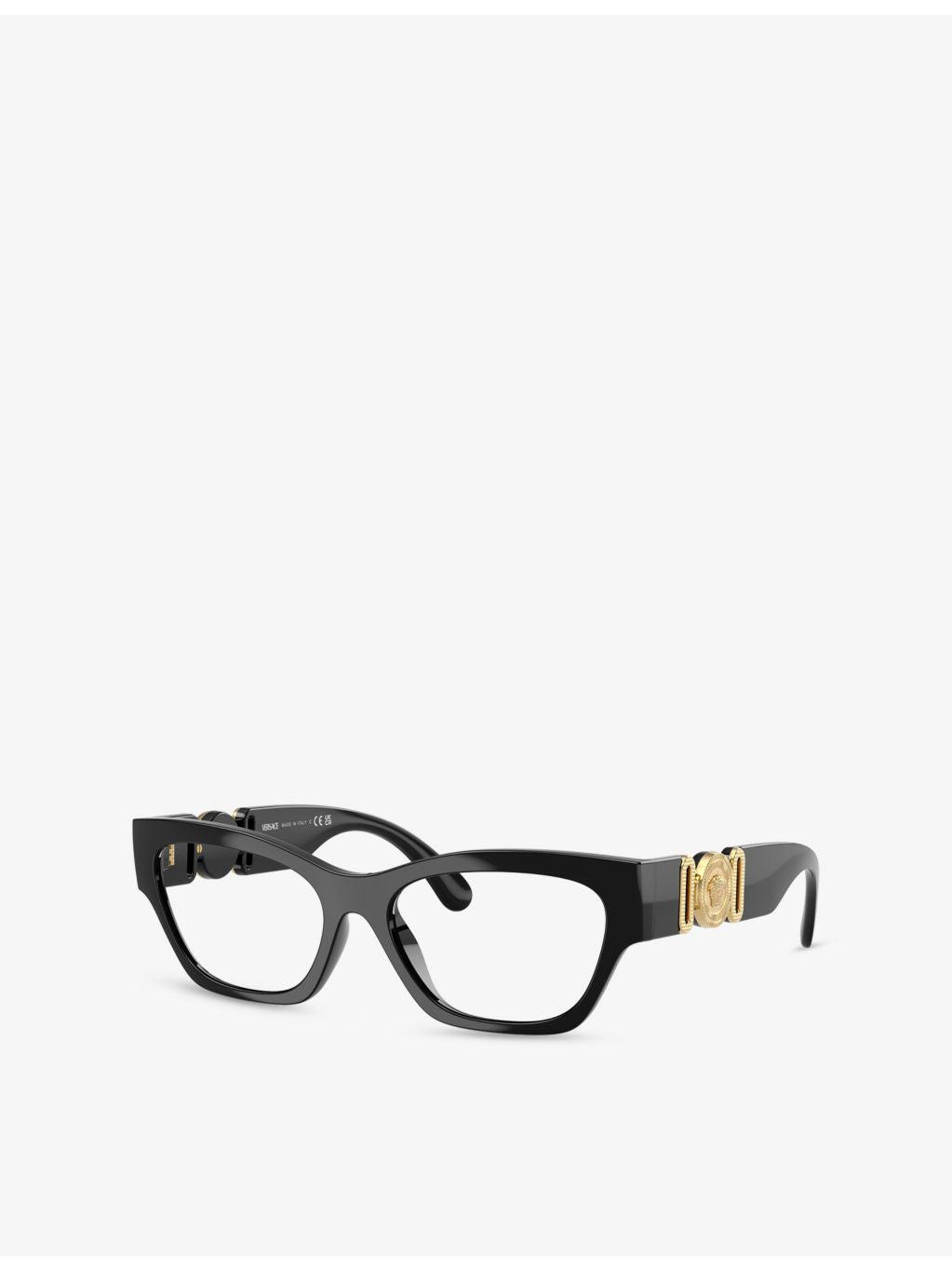 Versace cat-eye optical glasses clear lenses acetate frame, imported from the UK