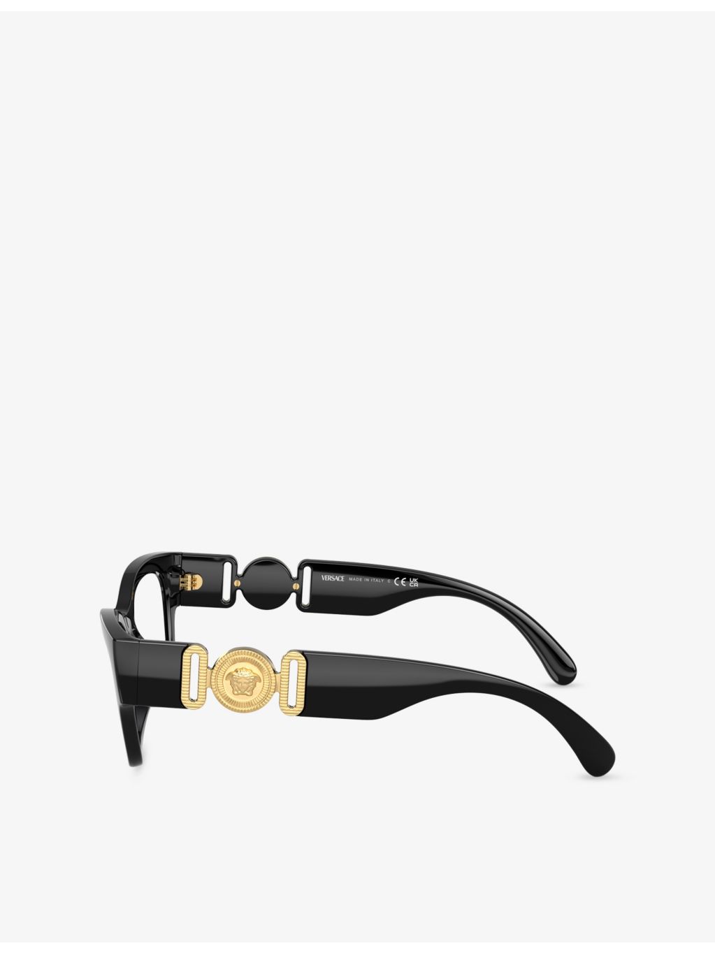 Versace cat-eye optical glasses clear lenses acetate frame, imported from the UK