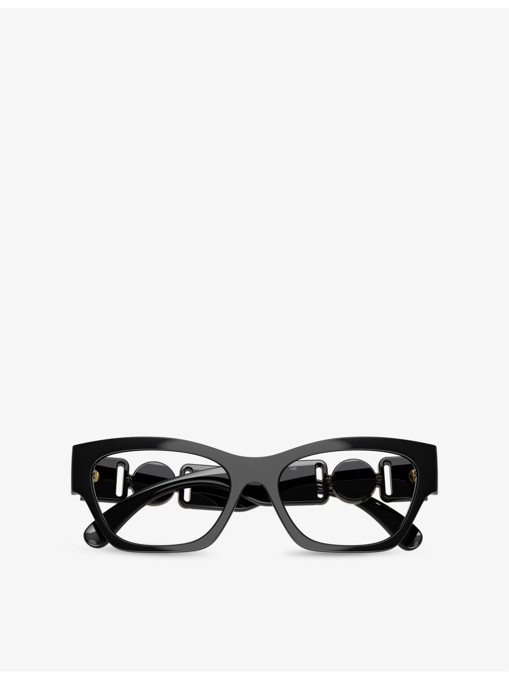 Versace cat-eye optical glasses clear lenses acetate frame, imported from the UK