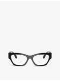 Versace cat-eye optical glasses clear lenses acetate frame, imported from the UK
