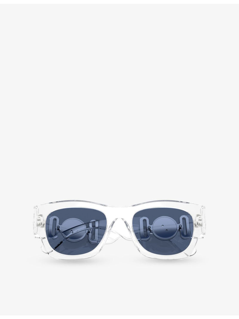 Versace VE4479U pillow-frame acetate sunglasses (British brand)