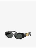 Versace VE4480U oval-frame acetate sunglasses, UK version