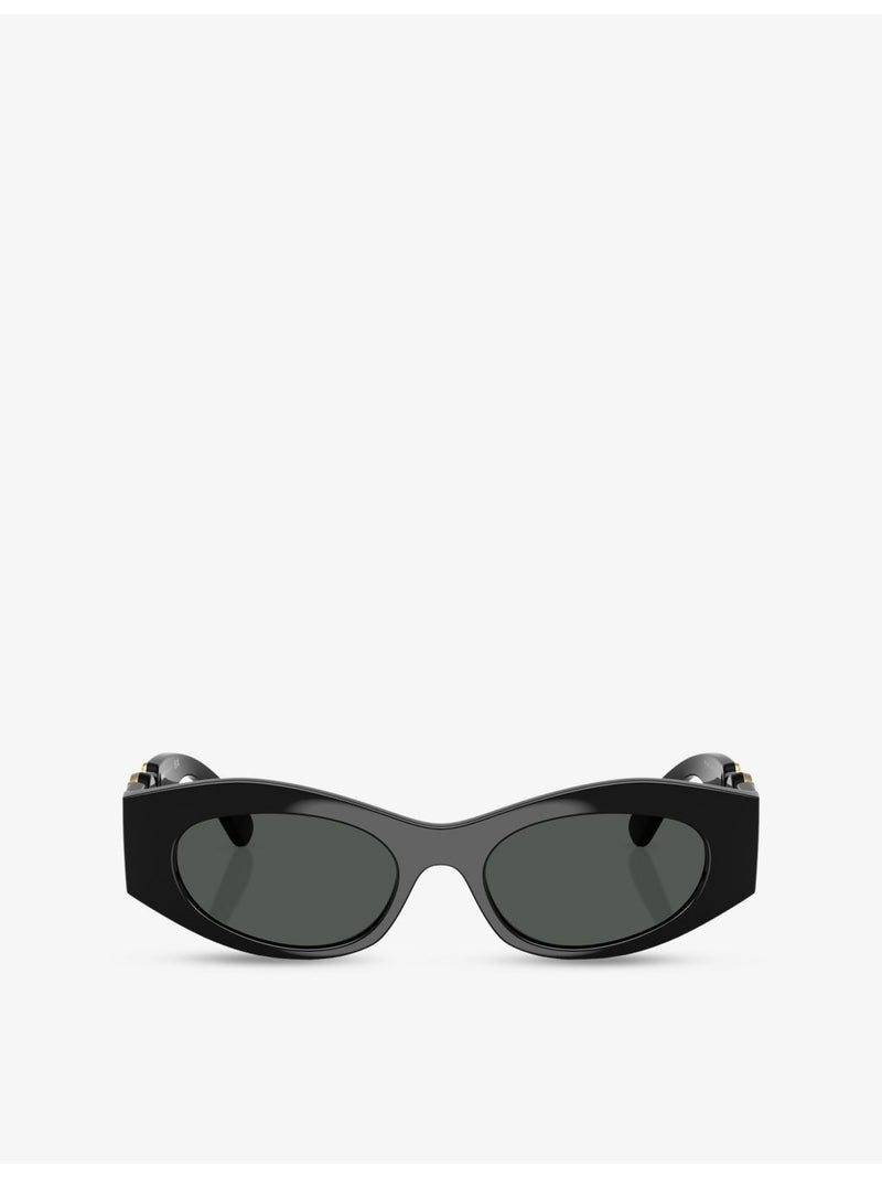 Versace VE4480U oval-frame acetate sunglasses, UK version